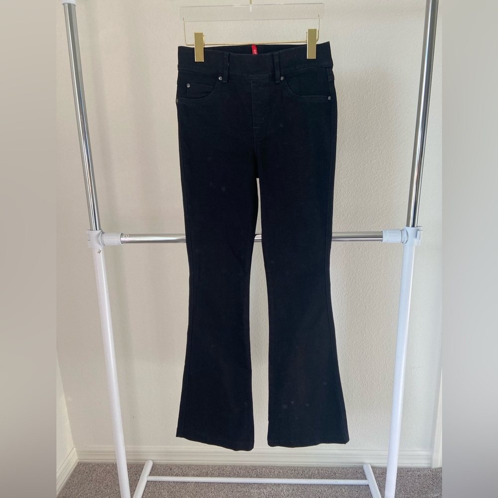 SPANX Women's Black Flare Jeans